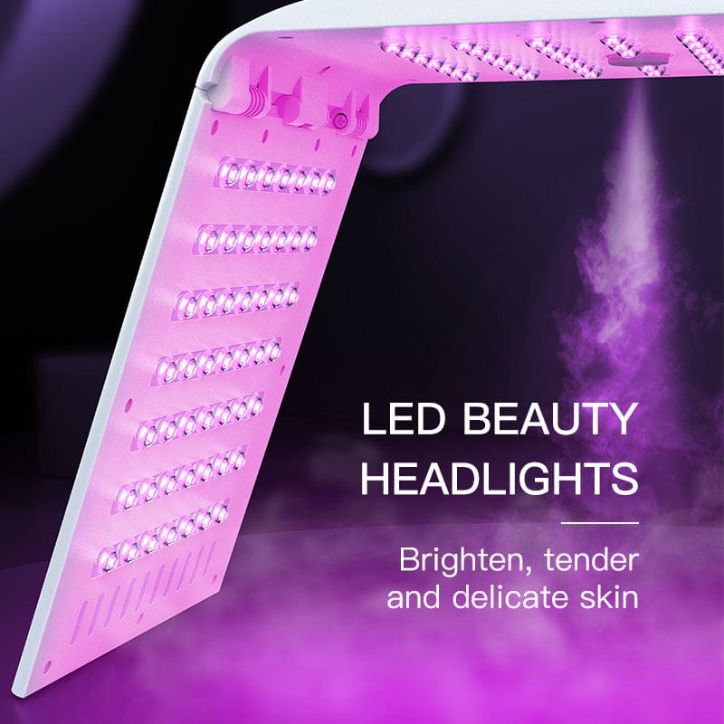 bornbyme LED Light Therapy 7 Color LED Light Therapy with Hydrating Nano Spray