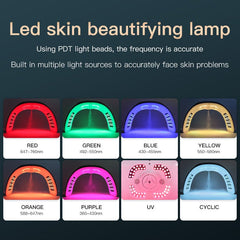 bornbyme LED Light Therapy 7 Color LED Light Therapy with Hydrating Spray