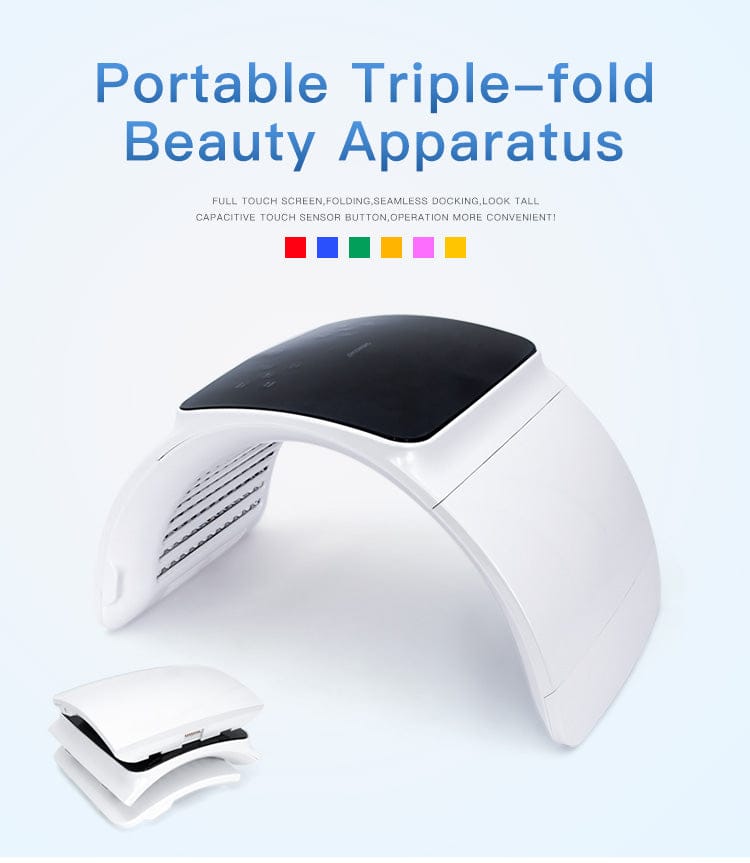 Bornbyme LED Light Therapy 7 Led Light Therapy Combines Calcium
