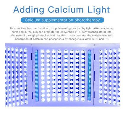 Bornbyme LED Light Therapy 7 Led Light Therapy Combines Calcium