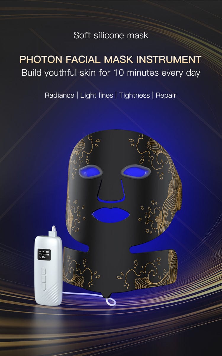 bornbyme LED Light Therapy 7 Light LED Face Mask Therapy