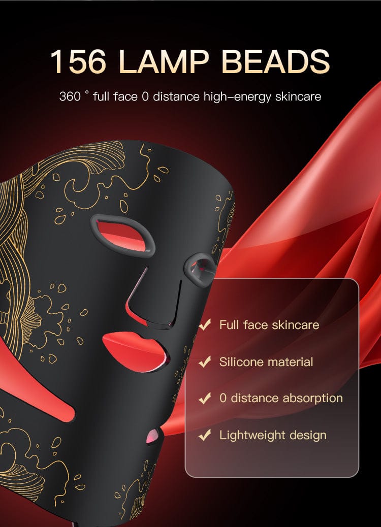 bornbyme LED Light Therapy 7 Light LED Face Mask Therapy
