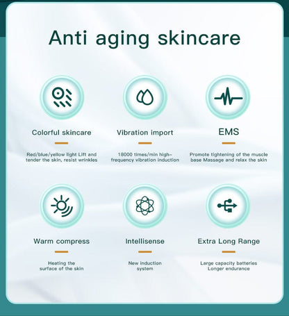 bornbyme LED Light Therapy LED Light Therapy for Face and Neck Remove Acne Glow Lift & Smooth Skin