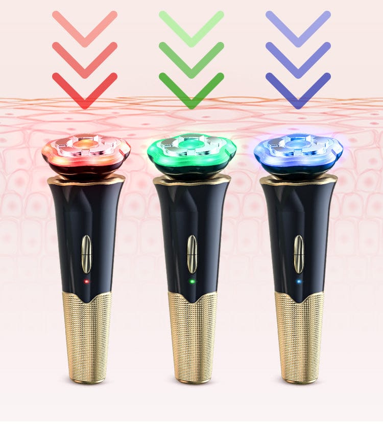 bornbyme LED Light Therapy LED Light Therapy for Face Glass Glow Device Facial Massager