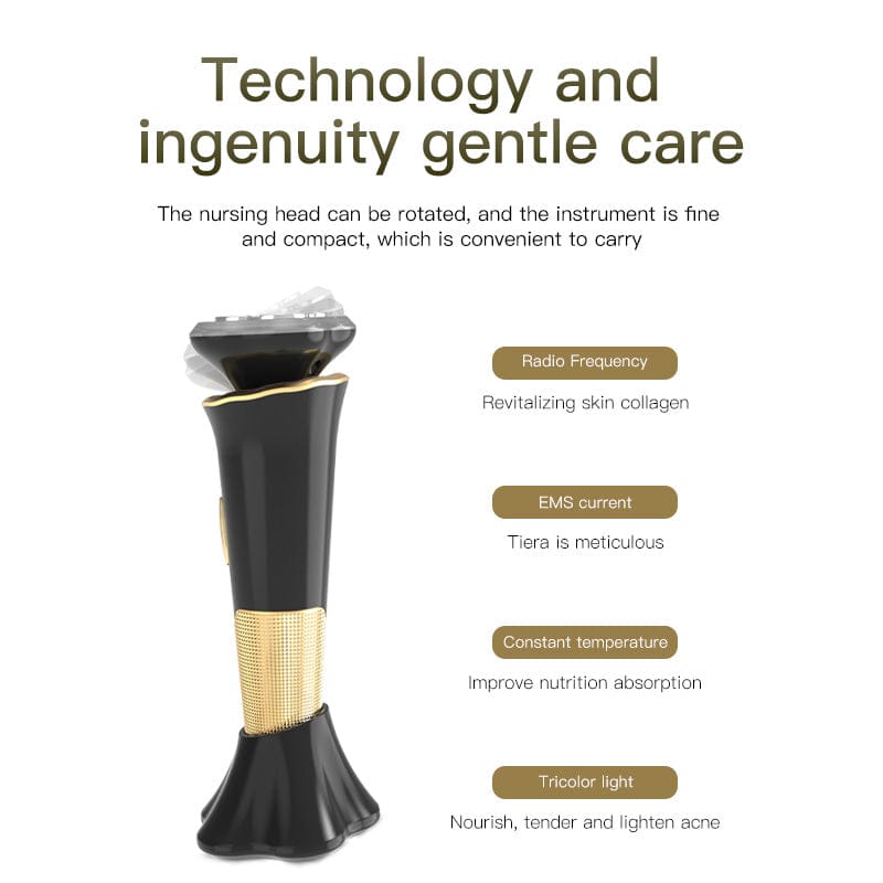 bornbyme LED Light Therapy LED Light Therapy for Face Glass Glow Device Facial Massager