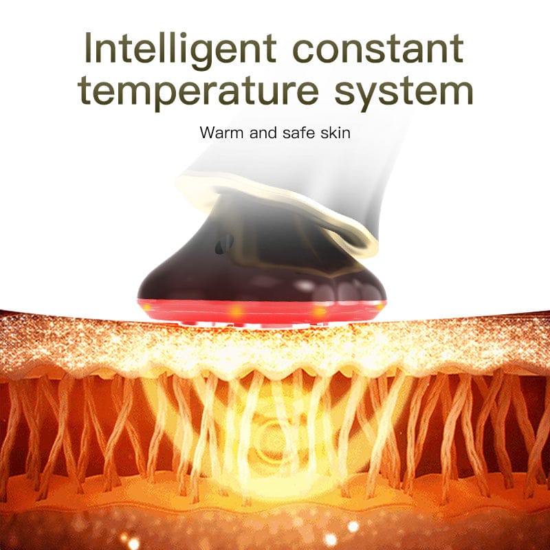 bornbyme LED Light Therapy LED Light Therapy for Face Glass Glow Device Facial Massager