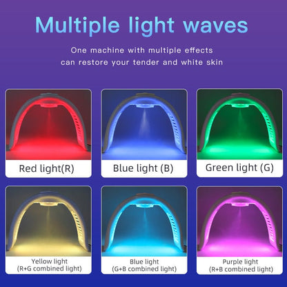 Bornbyme LED Light Therapy LED Light Therapy Machine with Hydrating NANO Spray