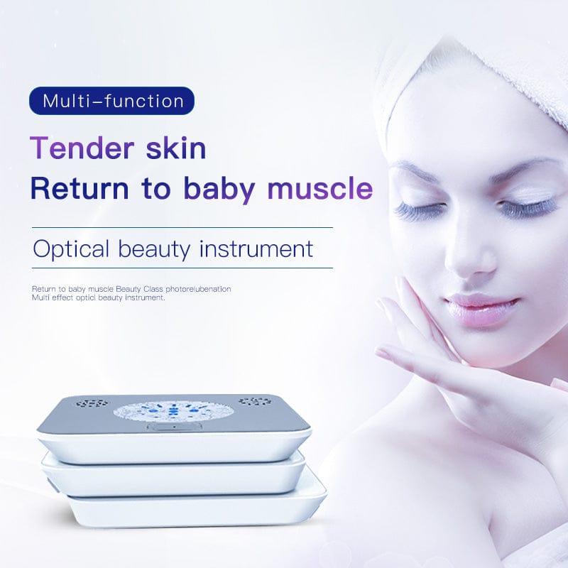 Bornbyme LED Light Therapy LED Light Therapy Machine with Hydrating NANO Spray Tri-fold