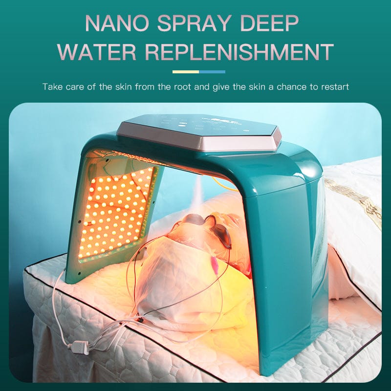 bornbyme LED Light Therapy LED Light Therapy with Hydrating Nano Spray & EMS Massager