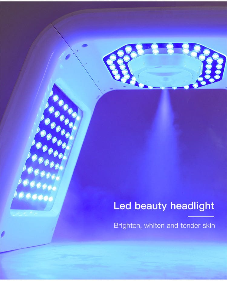 bornbyme LED Light Therapy LED Light Therapy with Hydrating Spray 7 Color Facial Machine