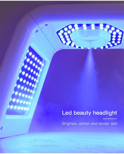 bornbyme LED Light Therapy LED Light Therapy with Hydrating Spray 7 Color Facial Machine