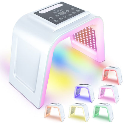 bornbyme LED Light Therapy LED Light Therapy with Hydrating Spray 7 Color Facial Machine