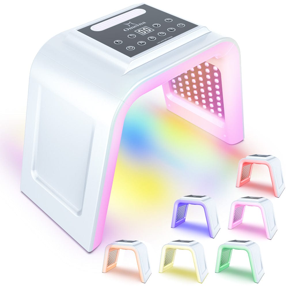 bornbyme LED Light Therapy LED Light Therapy with Hydrating Spray 7 Color Facial Machine