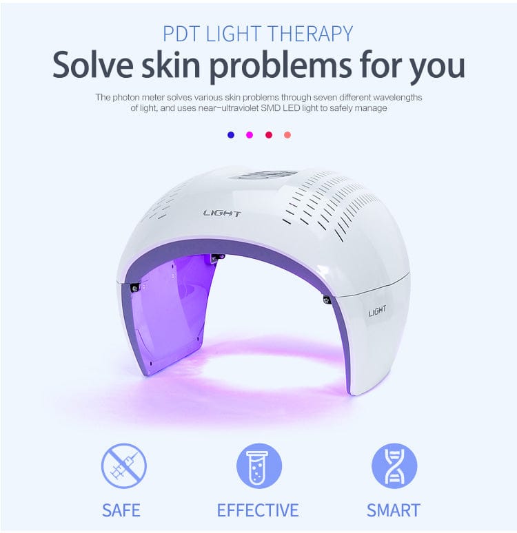Bornbyme LED Light Therapy Round LED Light Therapy Machine