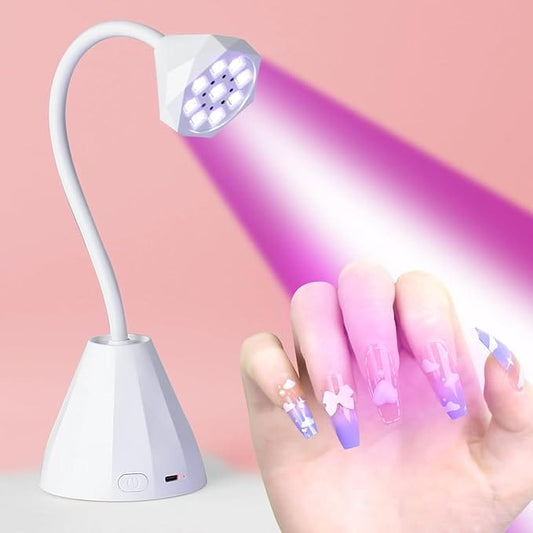 bornbyme Nail Product 30W Rechargeable Smart UV Lamp Flower