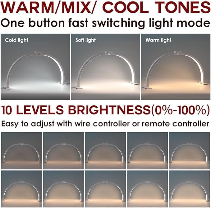 bornbyme Nail Product Large Nail Lamp for Desk