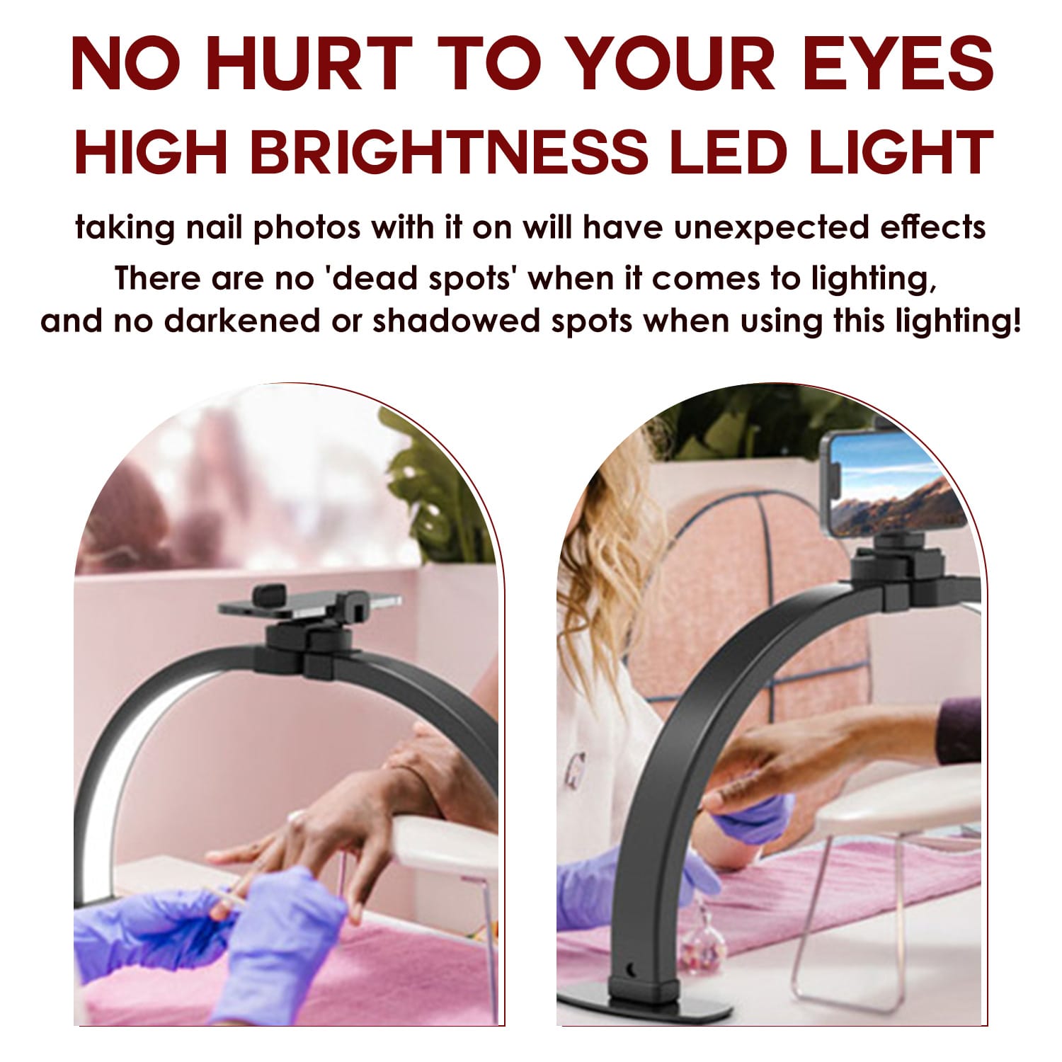 bornbyme Nail Product UV Nail Lamp for Desk