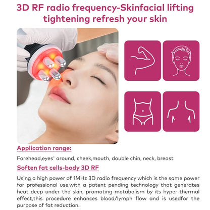 Bornbyme Ultrasonic Cavitation Machine 11 In 1 80K Body Sculpting Cavitation Machine with Laser Fat Reduction