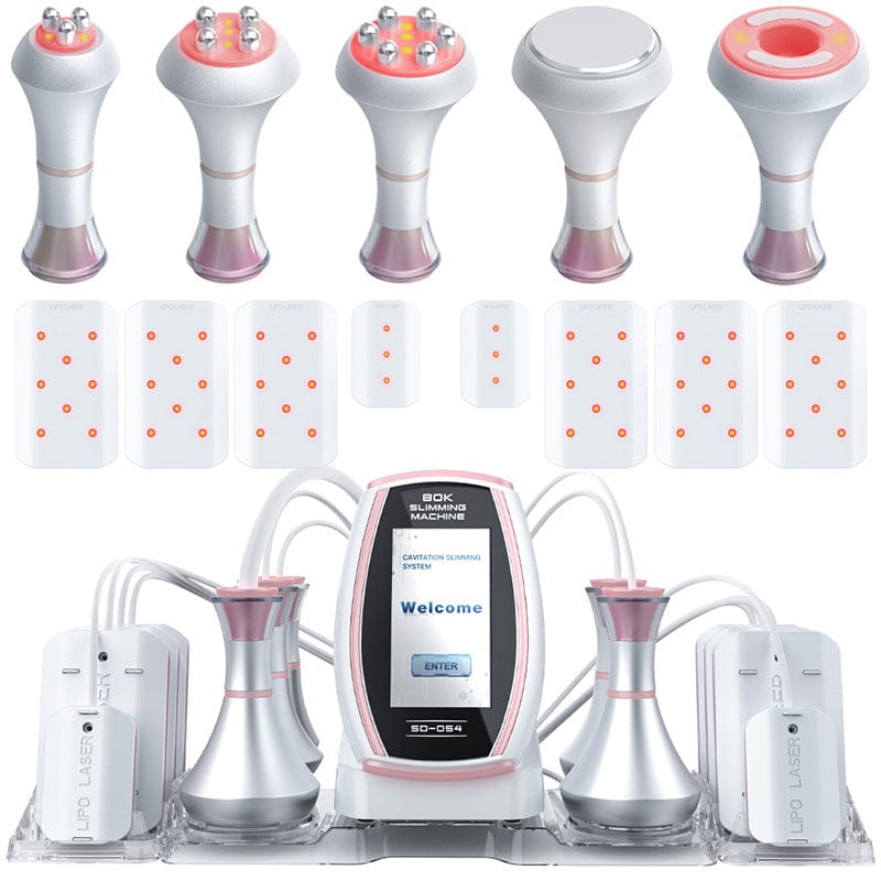 bornbyme Ultrasonic Cavitation Machine 13 IN1 80K Ultrasonic Cavitation Machine Anti Cellulite Fat Burners