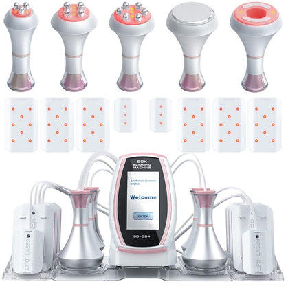 bornbyme Ultrasonic Cavitation Machine 13 IN1 80K Ultrasonic Cavitation Machine Anti Cellulite Fat Burners