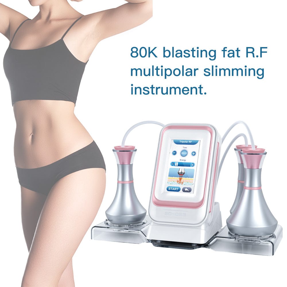 bornbyme Ultrasonic Cavitation Machine 3 IN 1 80K Ultrasonic Cavitation Machine Anti Cellulite Fat Burners
