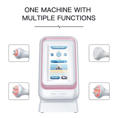 bornbyme Ultrasonic Cavitation Machine 3 IN 1 80K Ultrasonic Cavitation Machine Anti Cellulite Fat Burners