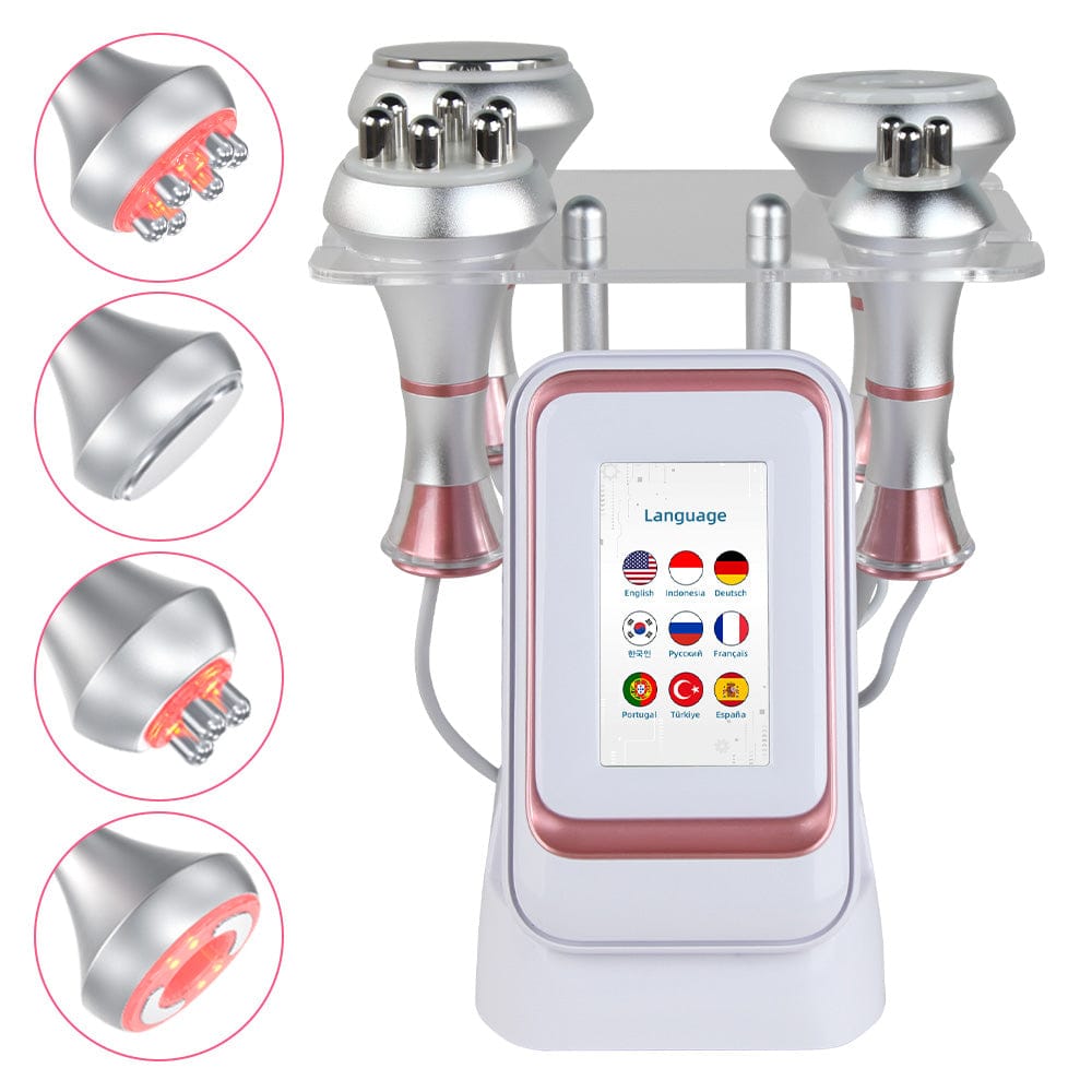 Bornbyme Ultrasonic Cavitation Machine 4 IN 1 80K Ultrasonic Cavitation Machine Anti Cellulite Fat Burners