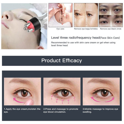 Bornbyme Ultrasonic Cavitation Machine 40K 5-IN-1 Cavitation Anti Cellulite Body Shaping Device