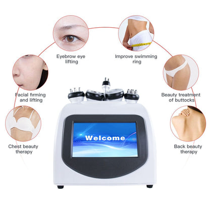 Bornbyme Ultrasonic Cavitation Machine 40K 5-IN-1 Cavitation Anti Cellulite Body Shaping Device