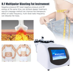 Bornbyme Ultrasonic Cavitation Machine 40K 5-IN-1 Cavitation Anti Cellulite Body Shaping Device