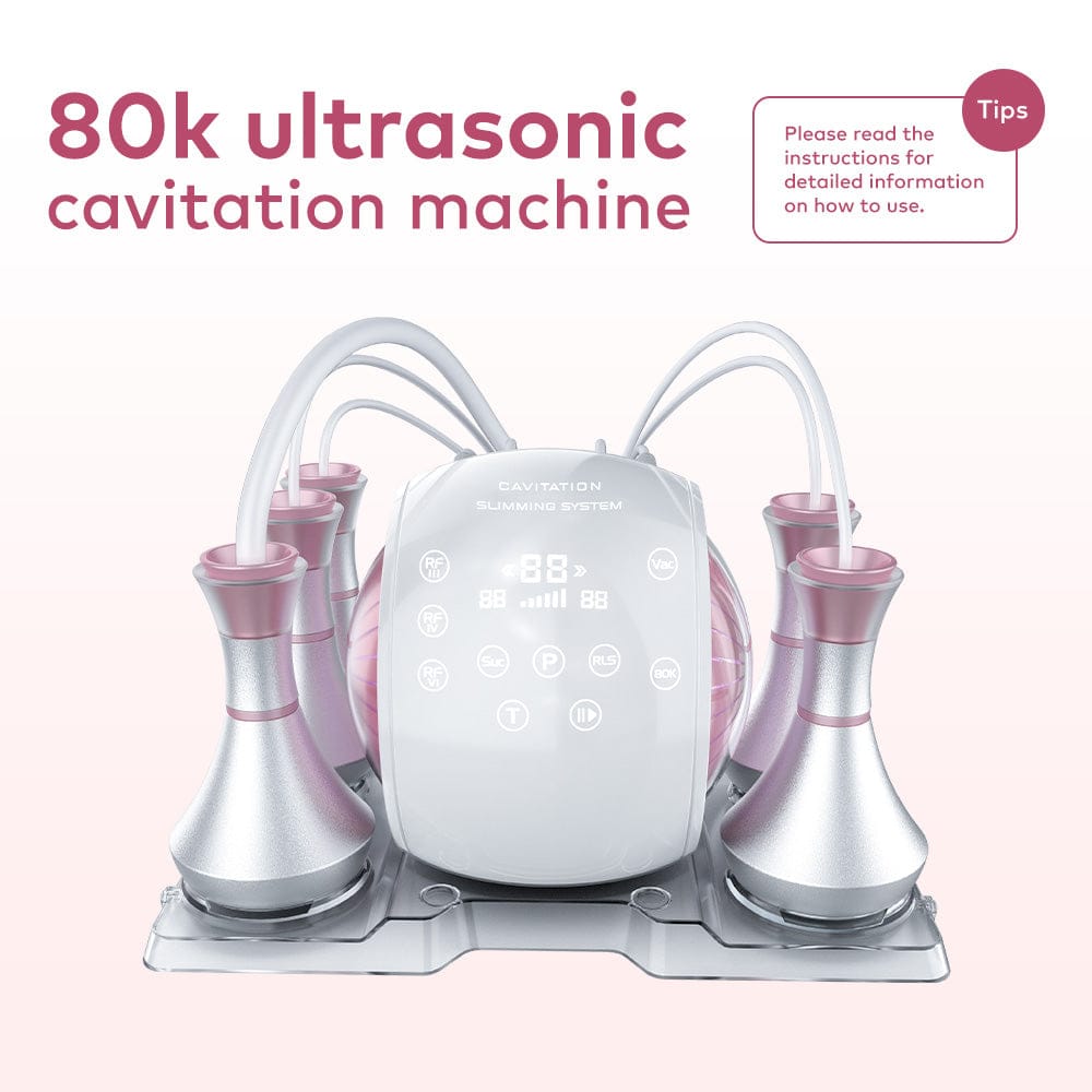bornbyme Ultrasonic Cavitation Machine 5 IN 1 80K Ultrasonic Cavitation Machine Anti Cellulite