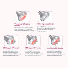 bornbyme Ultrasonic Cavitation Machine 5 IN 1 80K Ultrasonic Cavitation Machine Anti Cellulite
