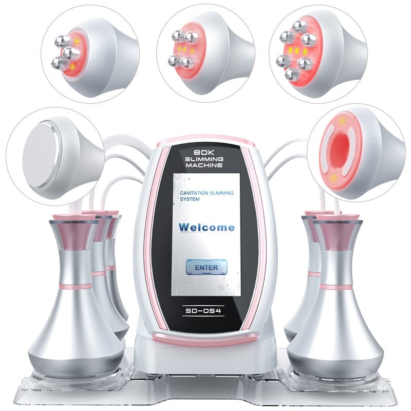 bornbyme Ultrasonic Cavitation Machine 5 IN 1 80K Ultrasonic Cavitation Machine Anti Cellulite Fat Burners
