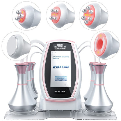 bornbyme Ultrasonic Cavitation Machine 5 IN 1 80K Ultrasonic Cavitation Machine Anti Cellulite Fat Burners