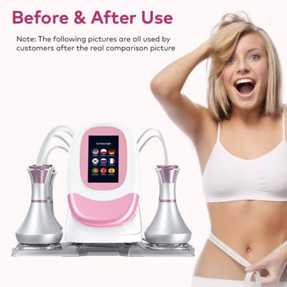 bornbyme Ultrasonic Cavitation Machine 5 IN 1 Regular 80K 5 IN 1  Ultrasonic Cavitation Anti Cellulite Body Shaping Slimming Machine