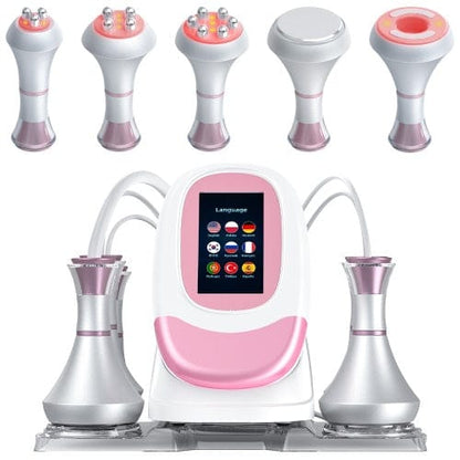 bornbyme Ultrasonic Cavitation Machine 5 IN 1 Regular 80K 5 IN 1  Ultrasonic Cavitation Anti Cellulite Body Shaping Slimming Machine