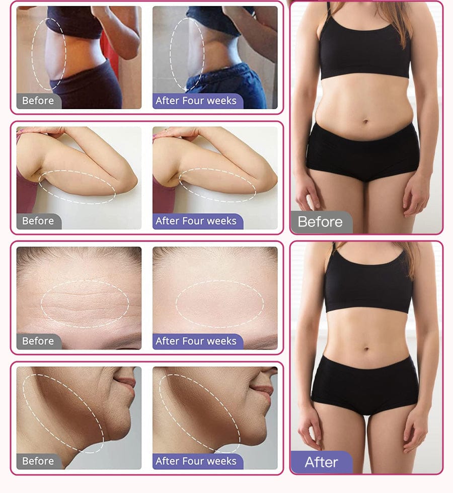 bornbyme Ultrasonic Cavitation Machine 6 IN 1 80K Cavitation Body Sculpting Machine Anti Cellulite