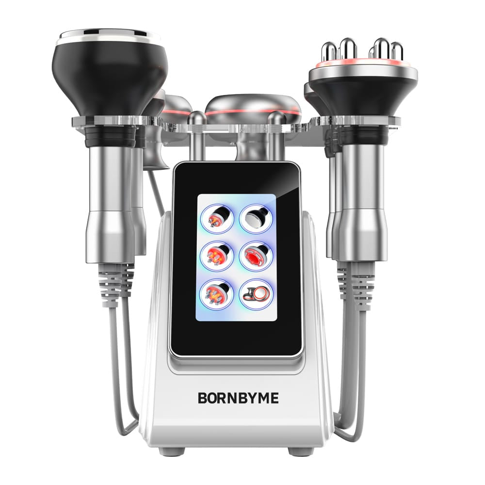 bornbyme Ultrasonic Cavitation Machine 6 IN 1 80K Cavitation Body Sculpting Machine Anti Cellulite