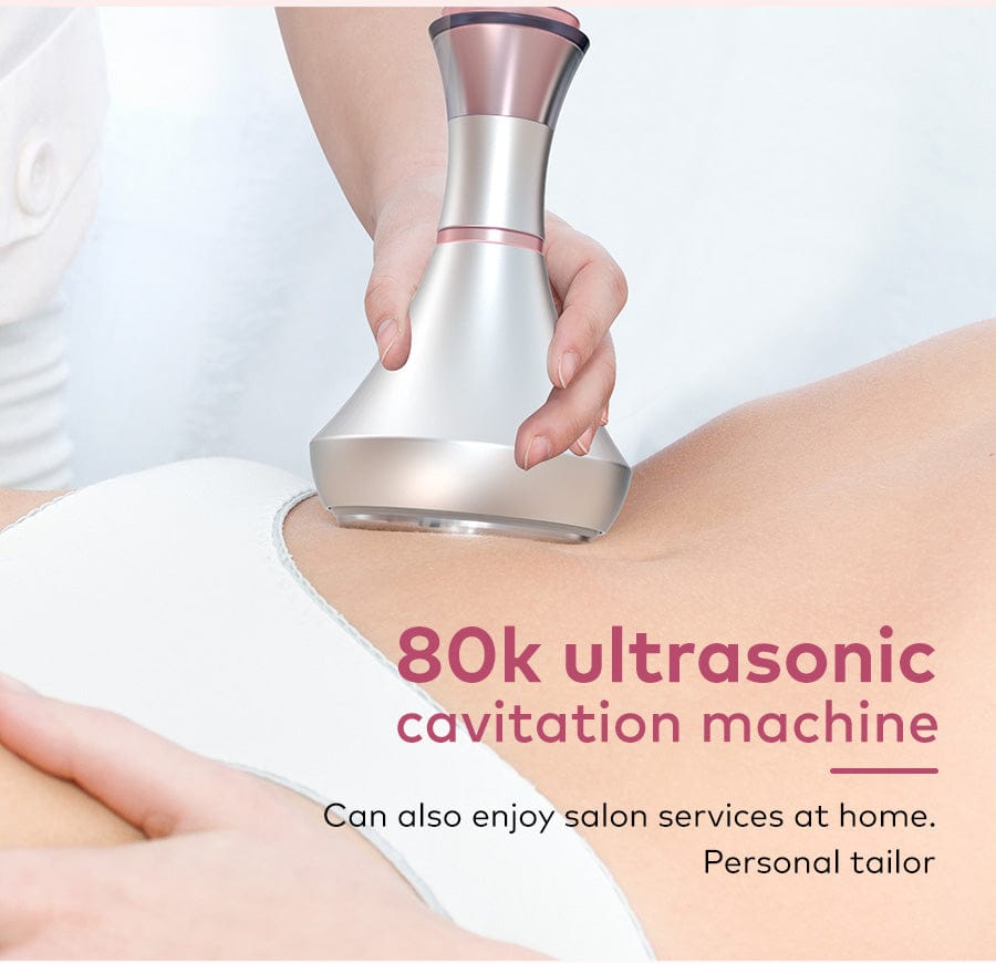 Bornbyme Ultrasonic Cavitation Machine 6 IN 1 Skin Tightening Machine Fat Burning Cavitation Body Slimming Device