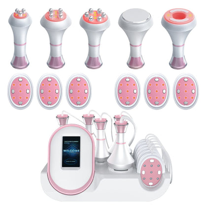 bornbyme Ultrasonic Cavitation Machine 6 IN 1 with EMS 6 IN 1 80K Cavitation Body Sculpting Machine Anti Cellulite