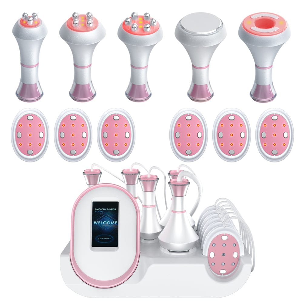 bornbyme Ultrasonic Cavitation Machine 6 IN 1 with EMS 6 IN 1 80K Cavitation Body Sculpting Machine Anti Cellulite