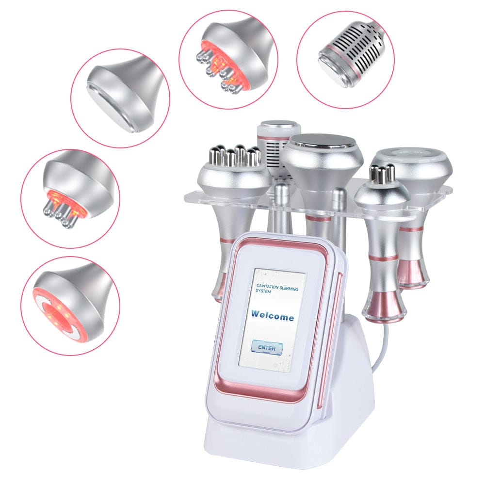 Bornbyme Ultrasonic Cavitation Machine 80K 5 IN 1 Ultrasonic Cavitation Machine Body Sculpt Fat Device