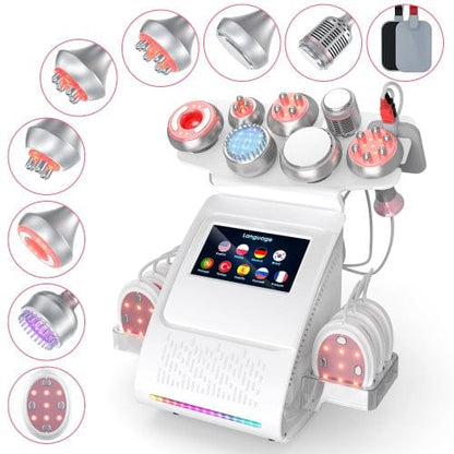 Bornbyme Ultrasonic Cavitation Machine 80K 9 IN 1 Ultrasonic Cavitation Body Sculpting Machine with EMS