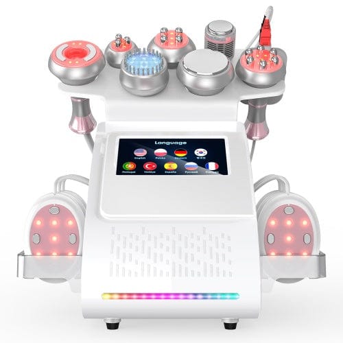 Bornbyme Ultrasonic Cavitation Machine 80K 9 IN 1 Ultrasonic Cavitation Body Sculpting Machine with EMS