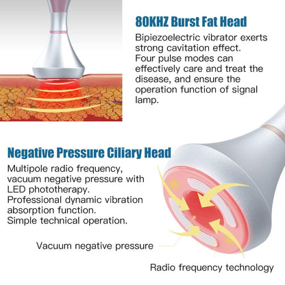 bornbyme Ultrasonic Cavitation Machine 80K Ultrasonic Cavitation Machine Anti Cellulite Fat Burners