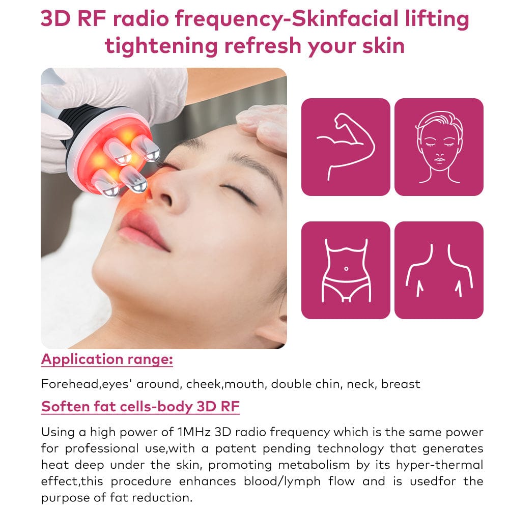 Bornbyme Ultrasonic Cavitation Machine 80kHz Radio Frequency Ultrasonic Vacuum Cavitation System 4-in-1 For Fat Burning Body Sculpting And Firming