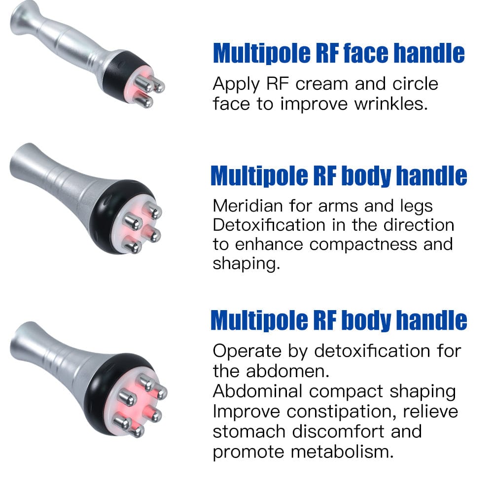 Bornbyme Ultrasonic Cavitation Machine 9 In 1 40K Body Sculpting Cavitation Machine with Laser for Fat Reduction