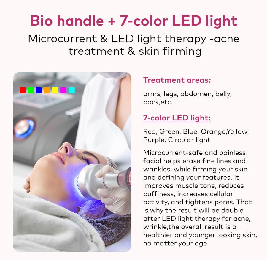 Bornbyme Ultrasonic Cavitation Machine 9 In 1 80K Body Sculpting Cavitation Machine Laser Fat Reduction