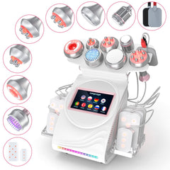 Bornbyme Ultrasonic Cavitation Machine 9 In 1 80K Body Sculpting Cavitation Machine Laser Fat Reduction