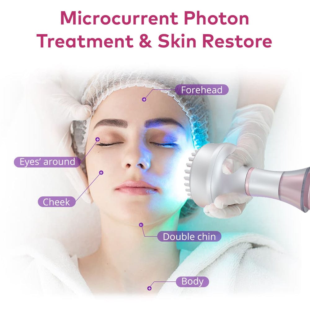 Bornbyme Ultrasonic Cavitation Machine 9 in 1 Body Sculpting Machine Skin Tightening & Weigth Loss Device